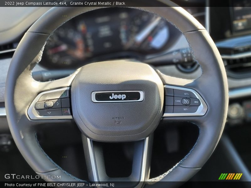 Granite Crystal Metallic / Black 2022 Jeep Compass Latitude 4x4