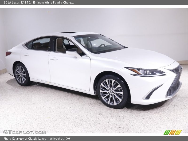 Eminent White Pearl / Chateau 2019 Lexus ES 350