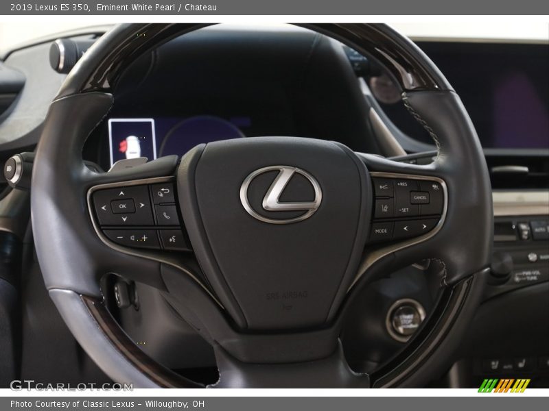 Eminent White Pearl / Chateau 2019 Lexus ES 350