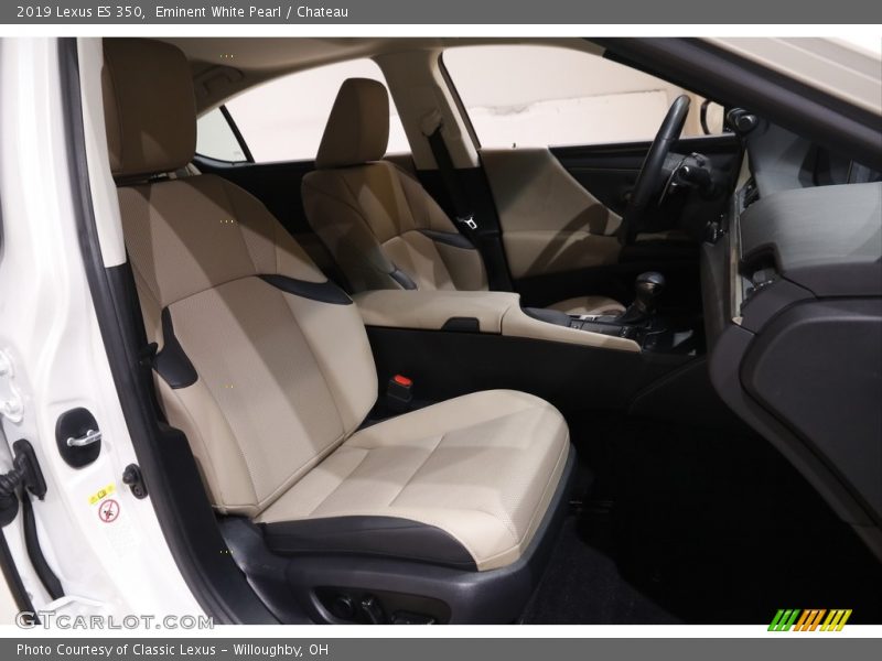 Eminent White Pearl / Chateau 2019 Lexus ES 350