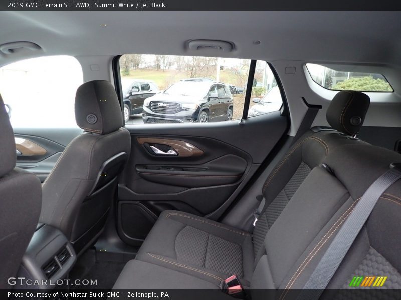 Summit White / Jet Black 2019 GMC Terrain SLE AWD