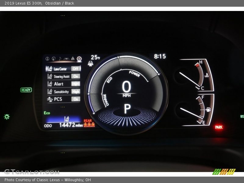 Obsidian / Black 2019 Lexus ES 300h