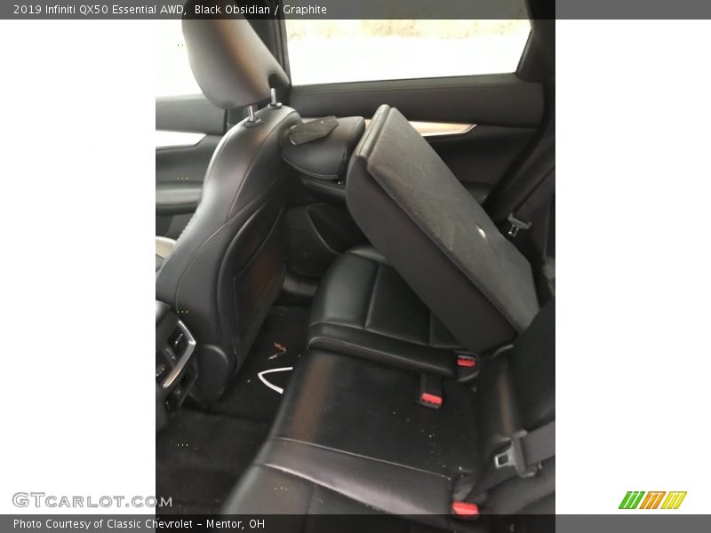Black Obsidian / Graphite 2019 Infiniti QX50 Essential AWD