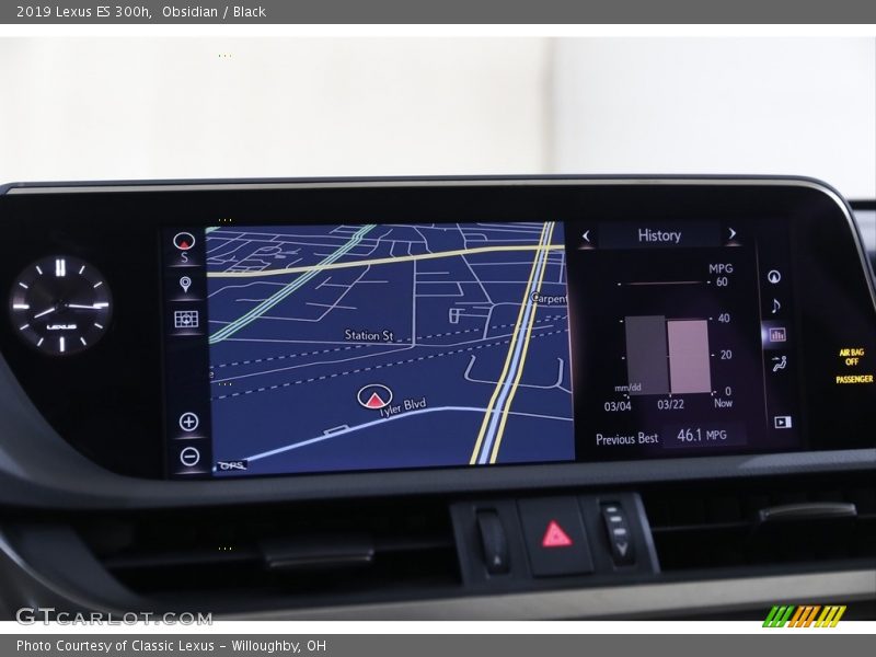 Obsidian / Black 2019 Lexus ES 300h