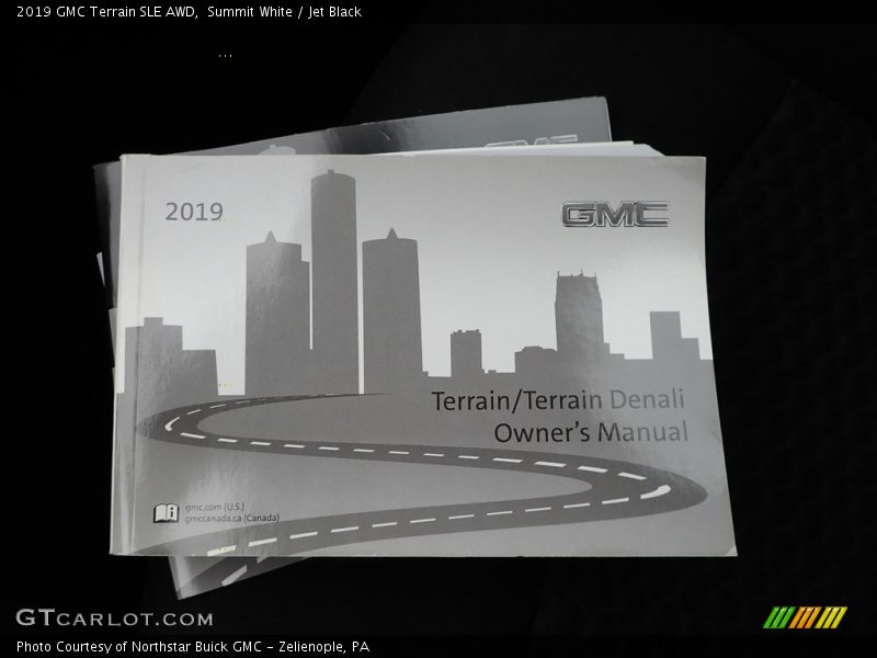 Summit White / Jet Black 2019 GMC Terrain SLE AWD