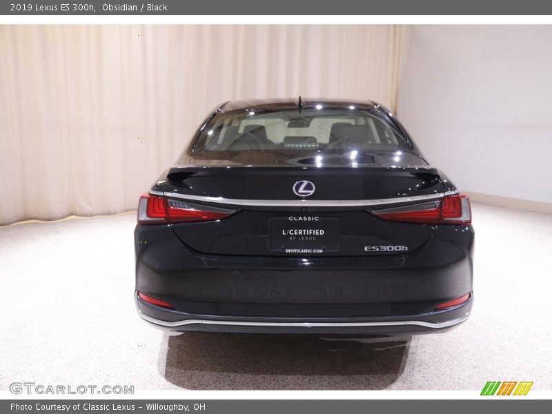Obsidian / Black 2019 Lexus ES 300h