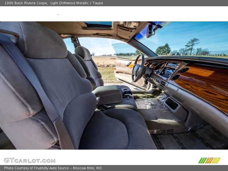 Light Driftwood Metallic / Taupe 1996 Buick Riviera Coupe