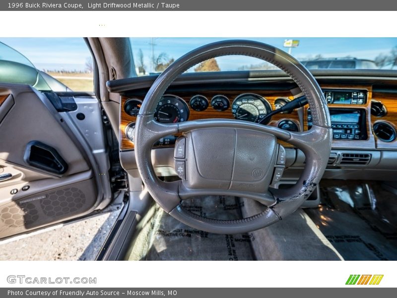 Light Driftwood Metallic / Taupe 1996 Buick Riviera Coupe