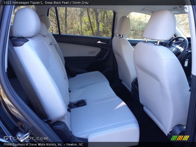 Deep Black Pearl / Storm Gray 2021 Volkswagen Tiguan S