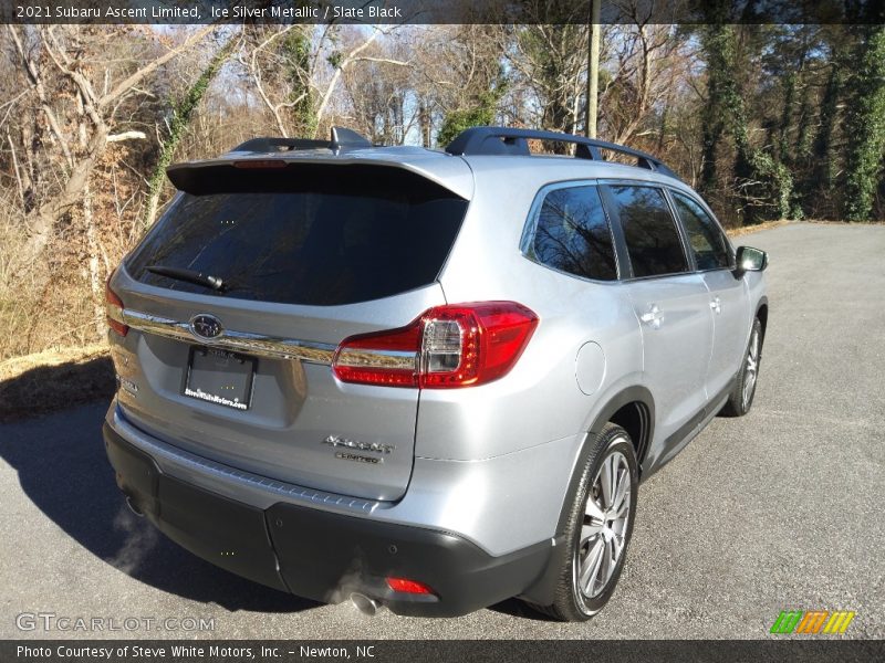 Ice Silver Metallic / Slate Black 2021 Subaru Ascent Limited