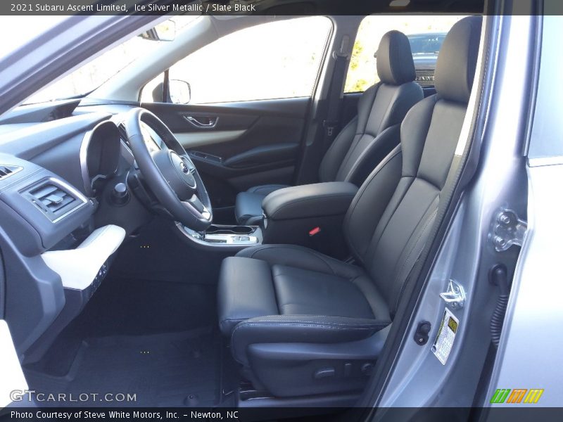 Ice Silver Metallic / Slate Black 2021 Subaru Ascent Limited