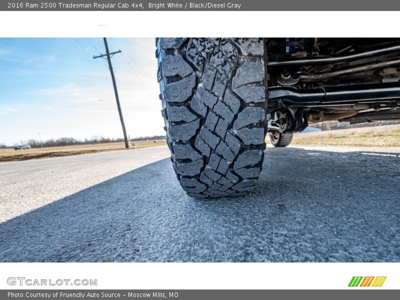 Bright White / Black/Diesel Gray 2016 Ram 2500 Tradesman Regular Cab 4x4