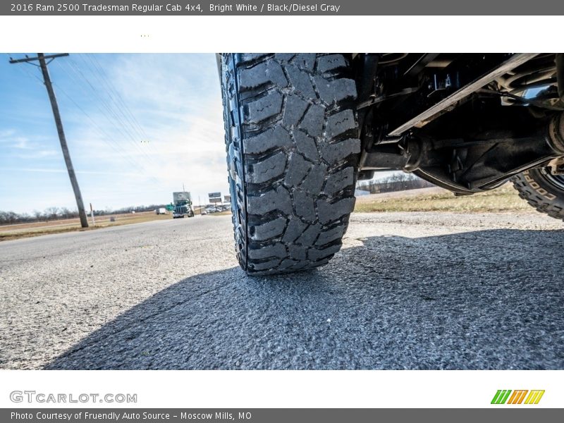 Bright White / Black/Diesel Gray 2016 Ram 2500 Tradesman Regular Cab 4x4