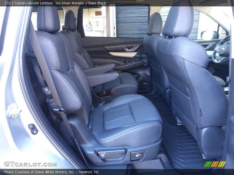 Ice Silver Metallic / Slate Black 2021 Subaru Ascent Limited