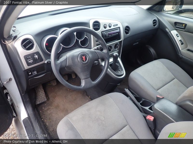 Platinum Silver / Graphite 2007 Pontiac Vibe