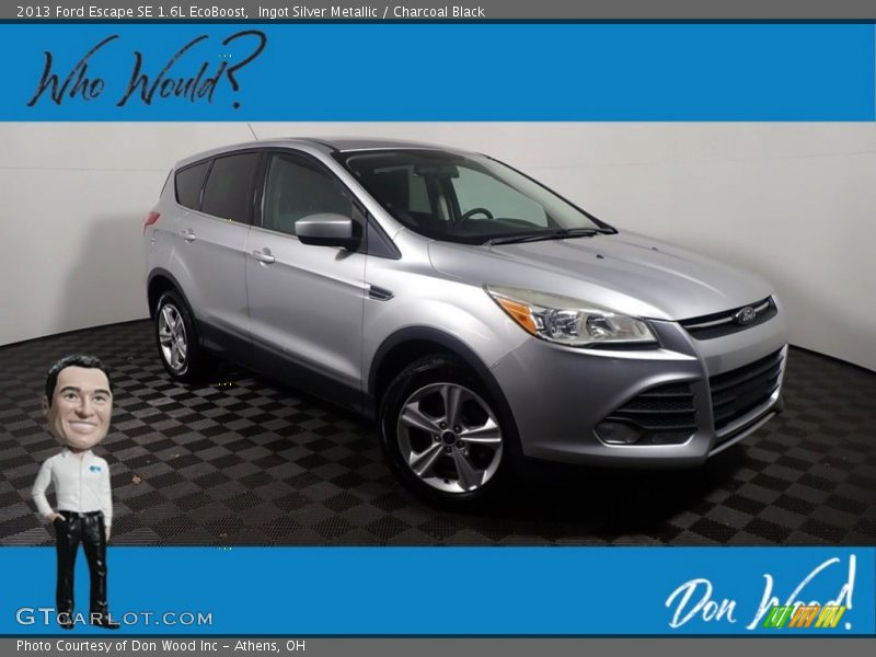 Ingot Silver Metallic / Charcoal Black 2013 Ford Escape SE 1.6L EcoBoost
