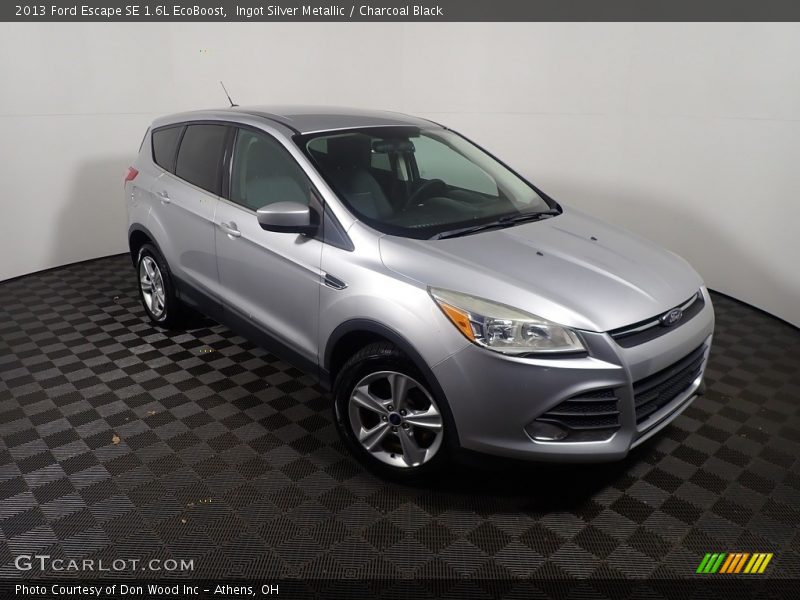 Ingot Silver Metallic / Charcoal Black 2013 Ford Escape SE 1.6L EcoBoost