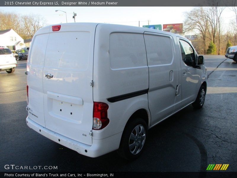 Designer White / Medium Pewter 2015 Chevrolet City Express LS