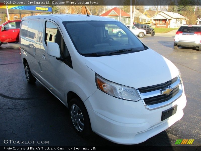 Designer White / Medium Pewter 2015 Chevrolet City Express LS
