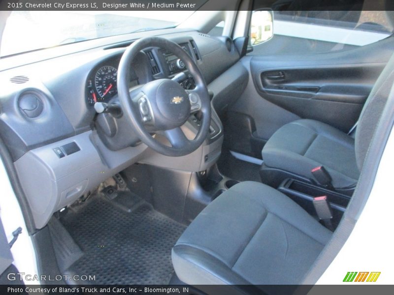 Designer White / Medium Pewter 2015 Chevrolet City Express LS