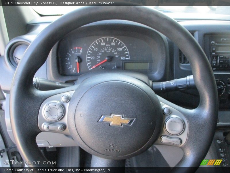 Designer White / Medium Pewter 2015 Chevrolet City Express LS