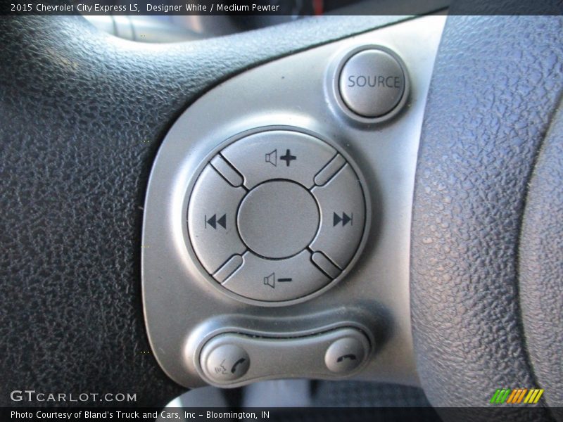 Designer White / Medium Pewter 2015 Chevrolet City Express LS