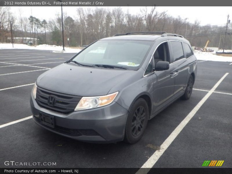 Polished Metal Metallic / Gray 2012 Honda Odyssey EX-L