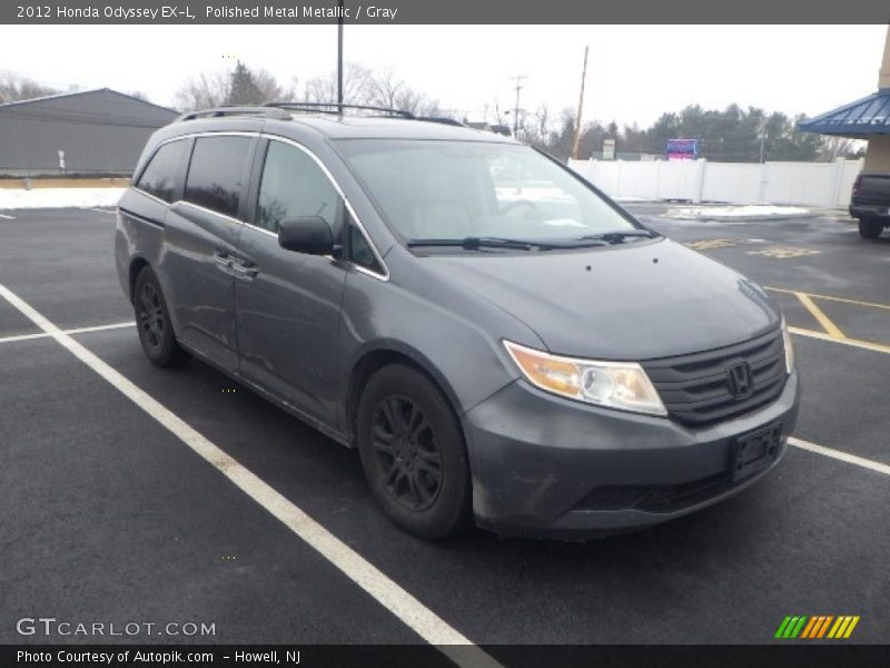 Polished Metal Metallic / Gray 2012 Honda Odyssey EX-L