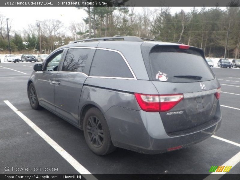 Polished Metal Metallic / Gray 2012 Honda Odyssey EX-L