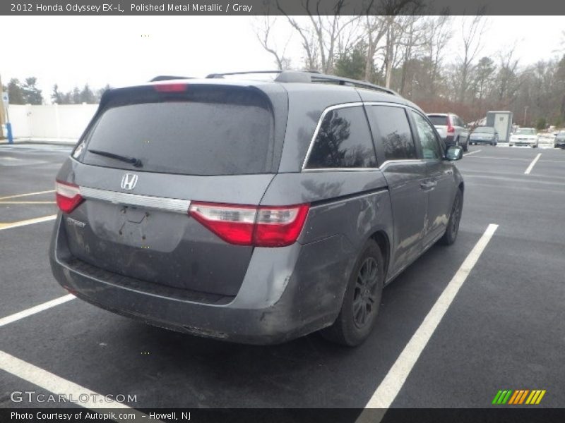 Polished Metal Metallic / Gray 2012 Honda Odyssey EX-L