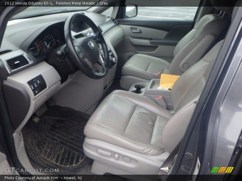 Polished Metal Metallic / Gray 2012 Honda Odyssey EX-L