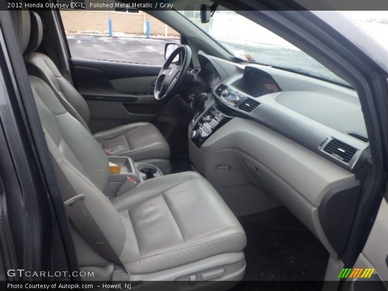 Polished Metal Metallic / Gray 2012 Honda Odyssey EX-L