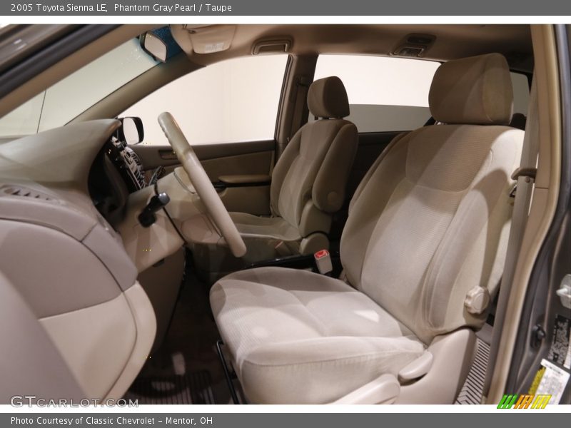 Phantom Gray Pearl / Taupe 2005 Toyota Sienna LE