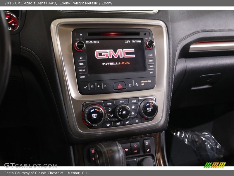Ebony Twilight Metallic / Ebony 2016 GMC Acadia Denali AWD