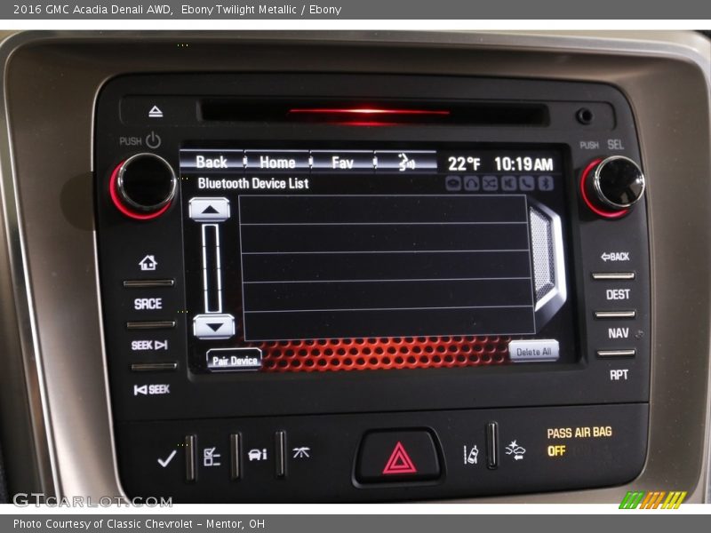 Ebony Twilight Metallic / Ebony 2016 GMC Acadia Denali AWD
