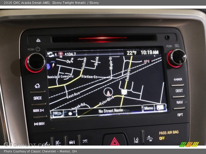 Ebony Twilight Metallic / Ebony 2016 GMC Acadia Denali AWD