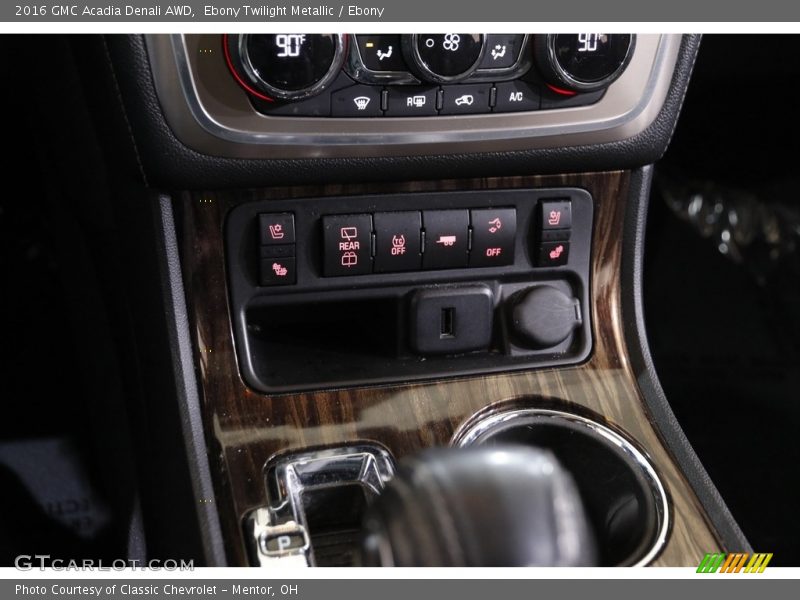 Ebony Twilight Metallic / Ebony 2016 GMC Acadia Denali AWD