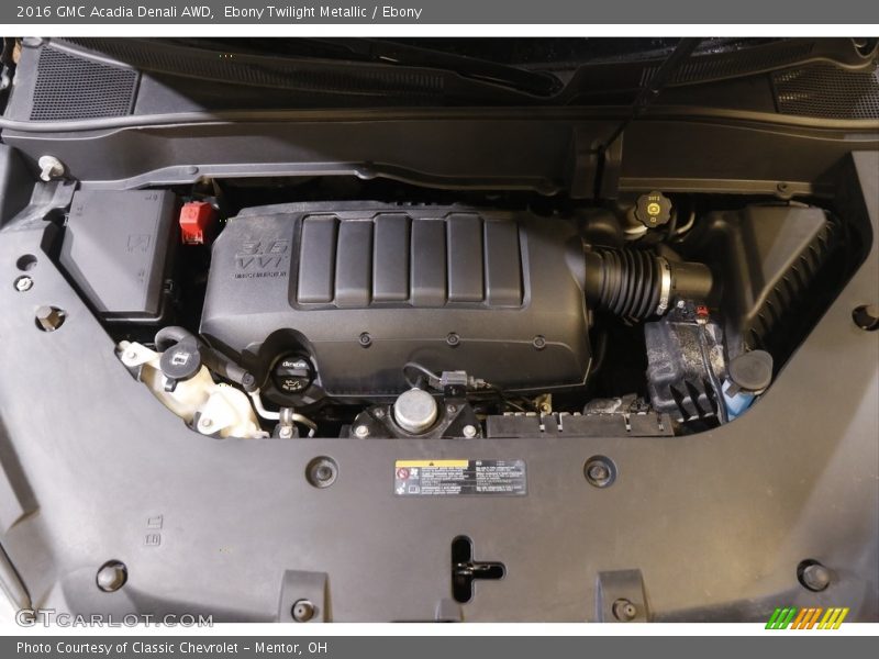 Ebony Twilight Metallic / Ebony 2016 GMC Acadia Denali AWD