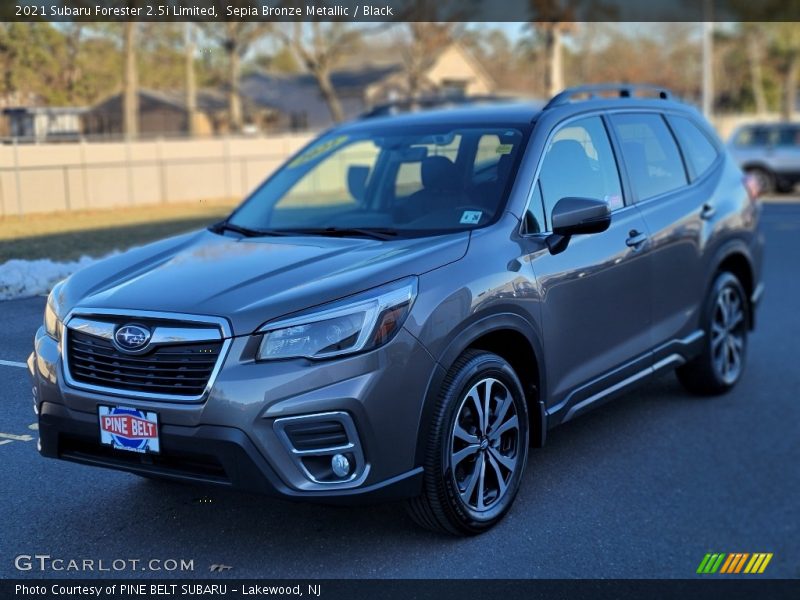 Sepia Bronze Metallic / Black 2021 Subaru Forester 2.5i Limited