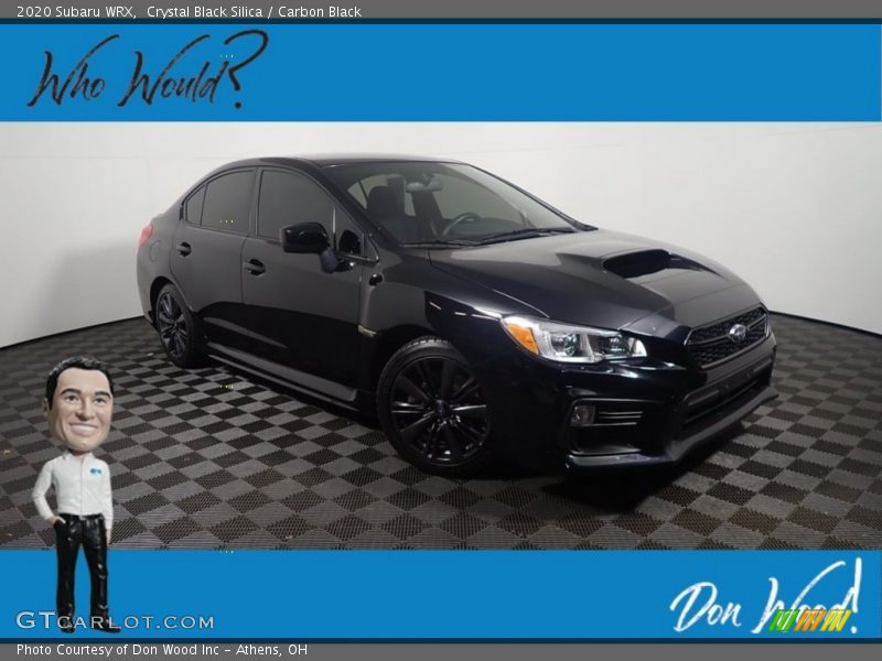 Crystal Black Silica / Carbon Black 2020 Subaru WRX