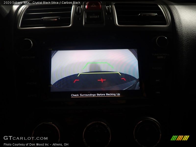 Crystal Black Silica / Carbon Black 2020 Subaru WRX