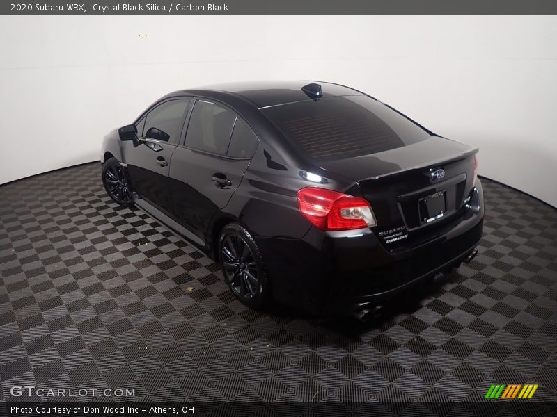 Crystal Black Silica / Carbon Black 2020 Subaru WRX