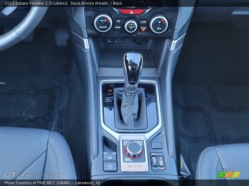  2021 Forester 2.5i Limited Lineartronic CVT Automatic Shifter