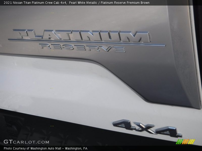  2021 Titan Platinum Crew Cab 4x4 Logo