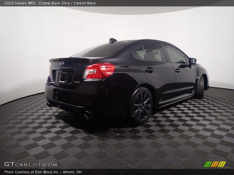 Crystal Black Silica / Carbon Black 2020 Subaru WRX