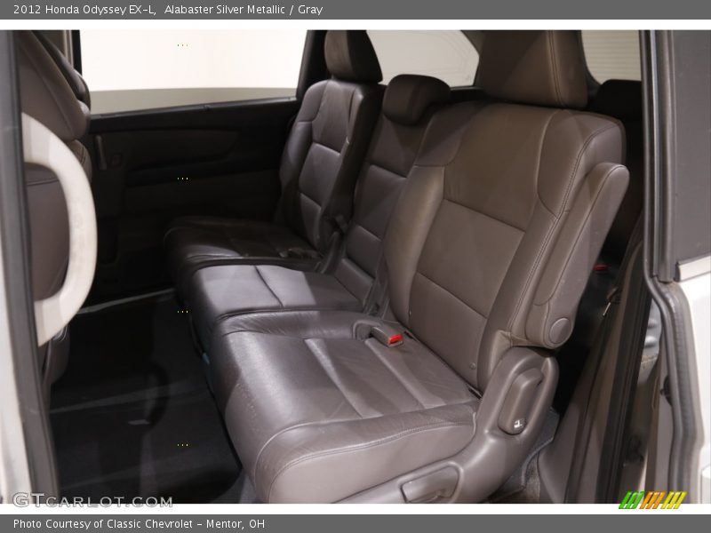 Alabaster Silver Metallic / Gray 2012 Honda Odyssey EX-L