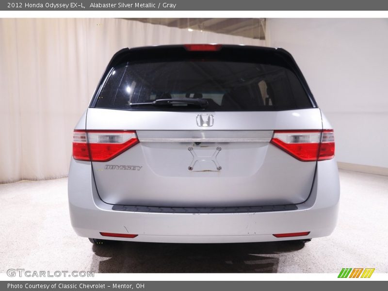 Alabaster Silver Metallic / Gray 2012 Honda Odyssey EX-L