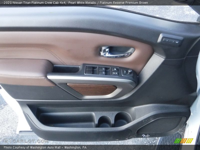 Door Panel of 2021 Titan Platinum Crew Cab 4x4