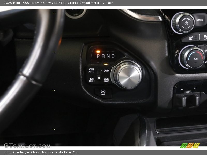 Granite Crystal Metallic / Black 2020 Ram 1500 Laramie Crew Cab 4x4