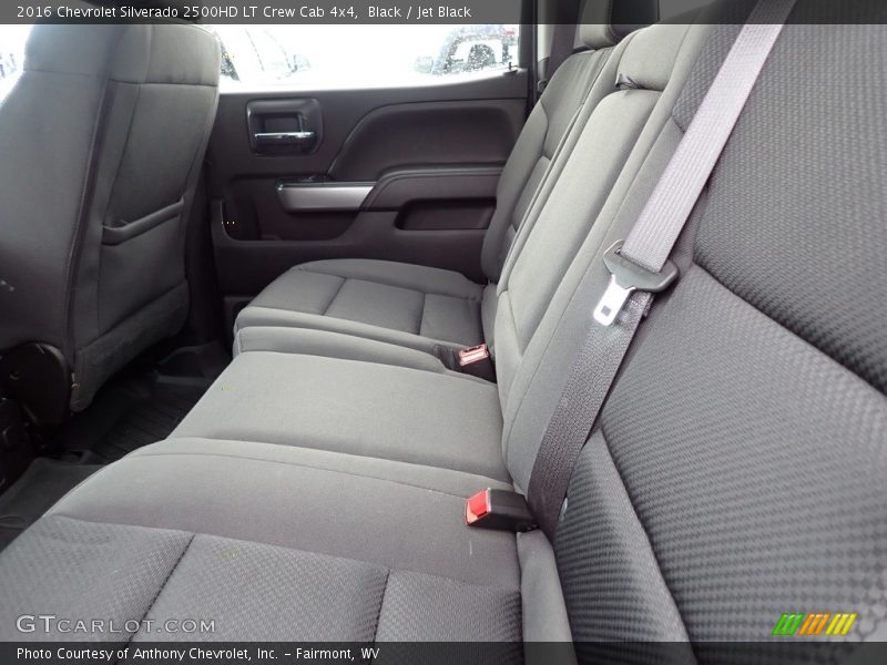 Rear Seat of 2016 Silverado 2500HD LT Crew Cab 4x4